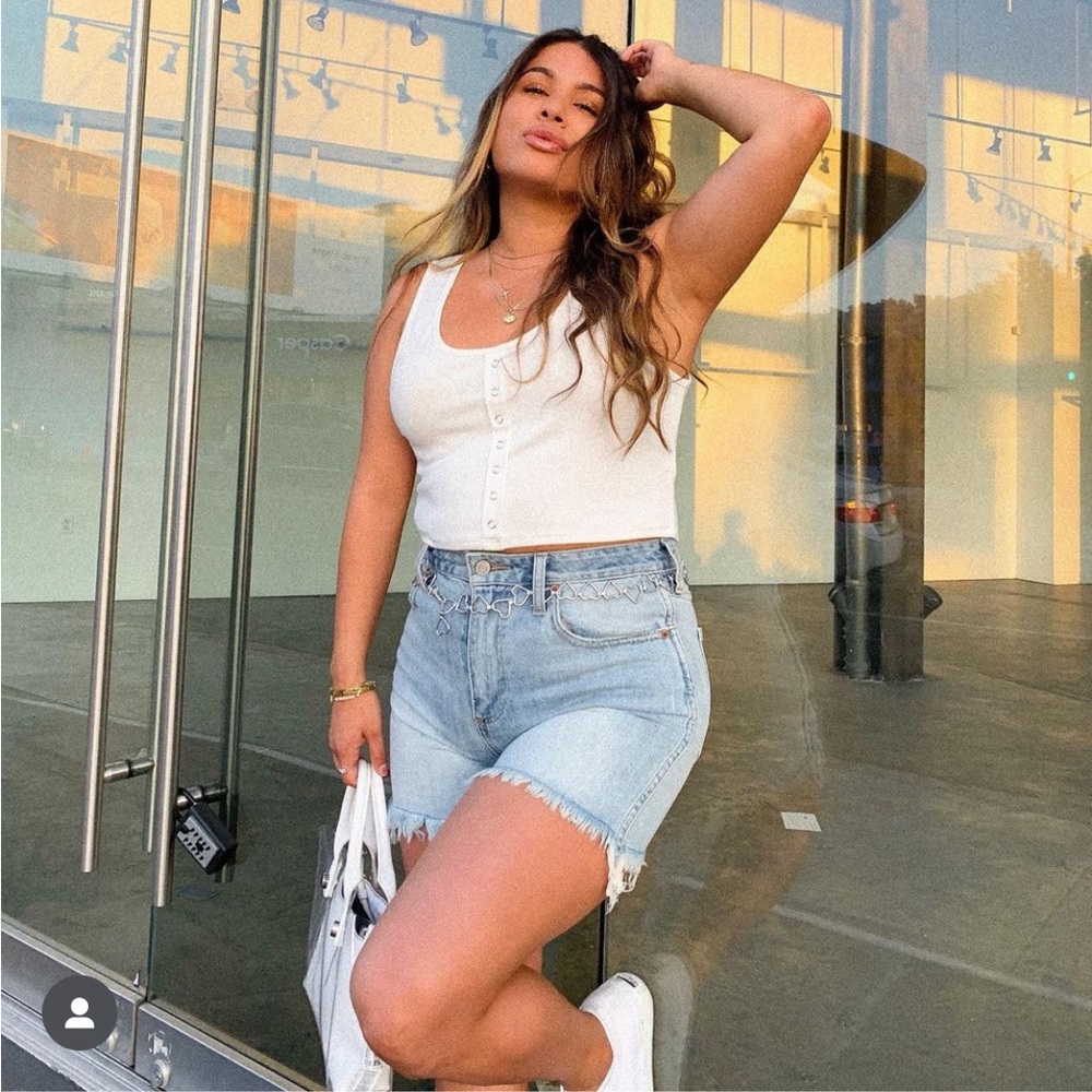 Vintage denim shorts